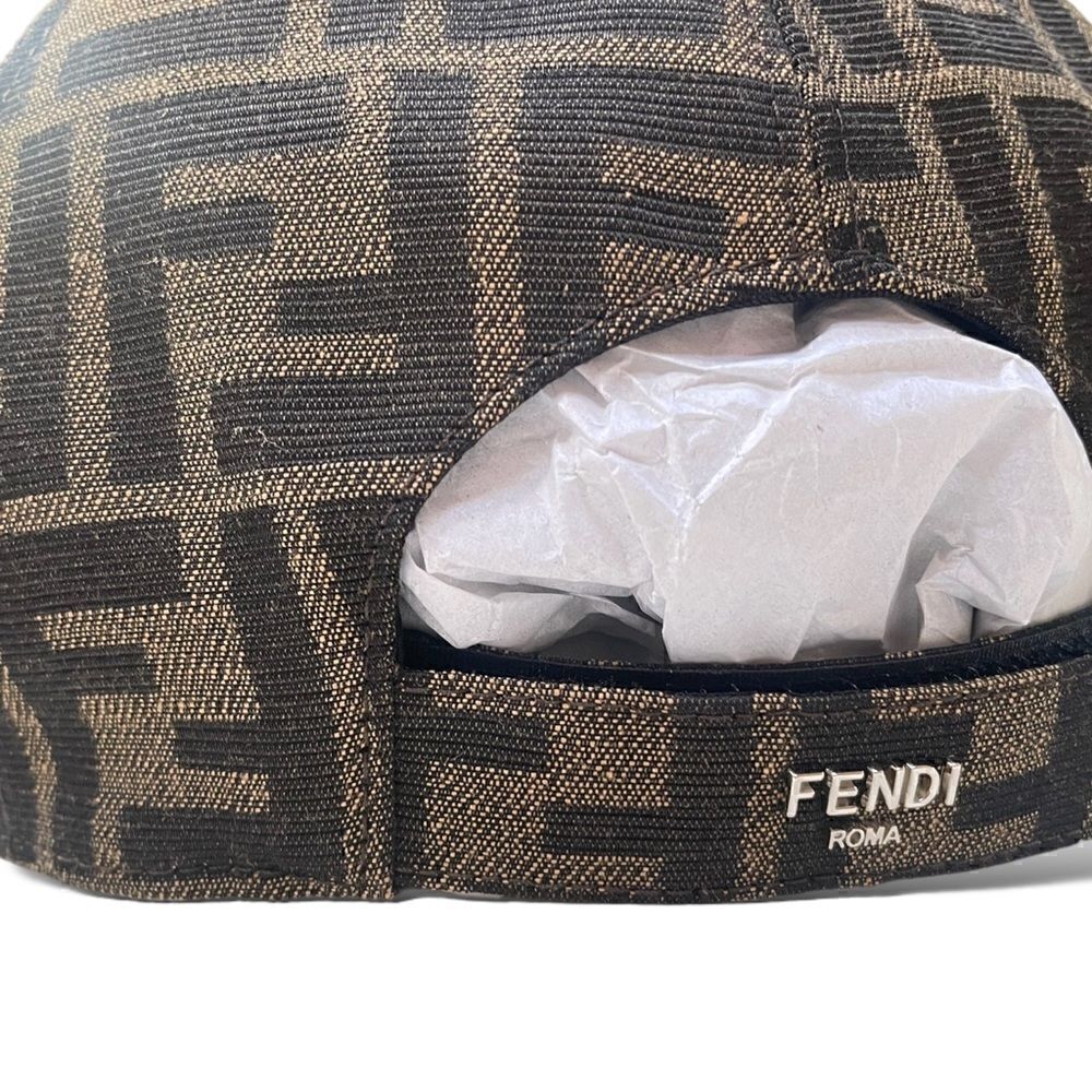 FENDI FF Motif Baseball Cap (O/S) - Picture 5 of 13